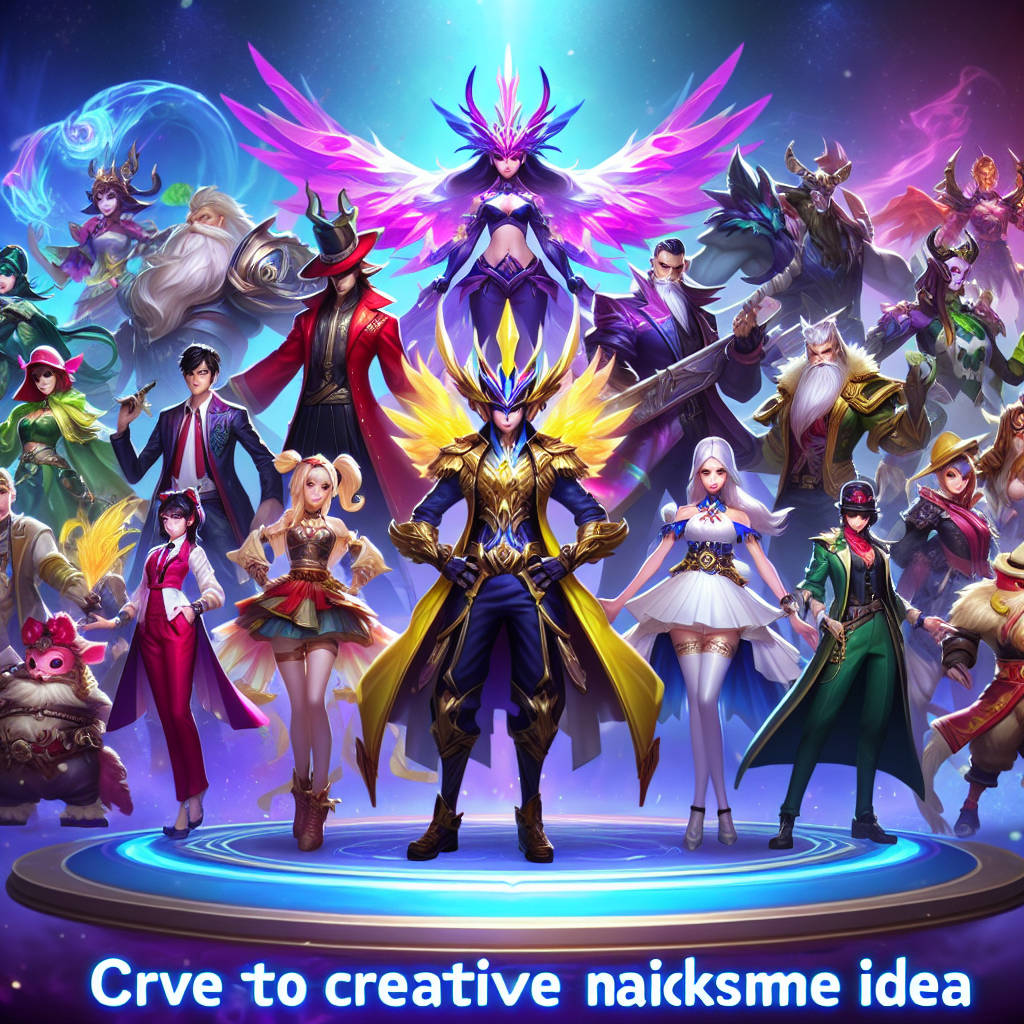 Creative Nickname Ideas for Your Mobile Legends Avatar