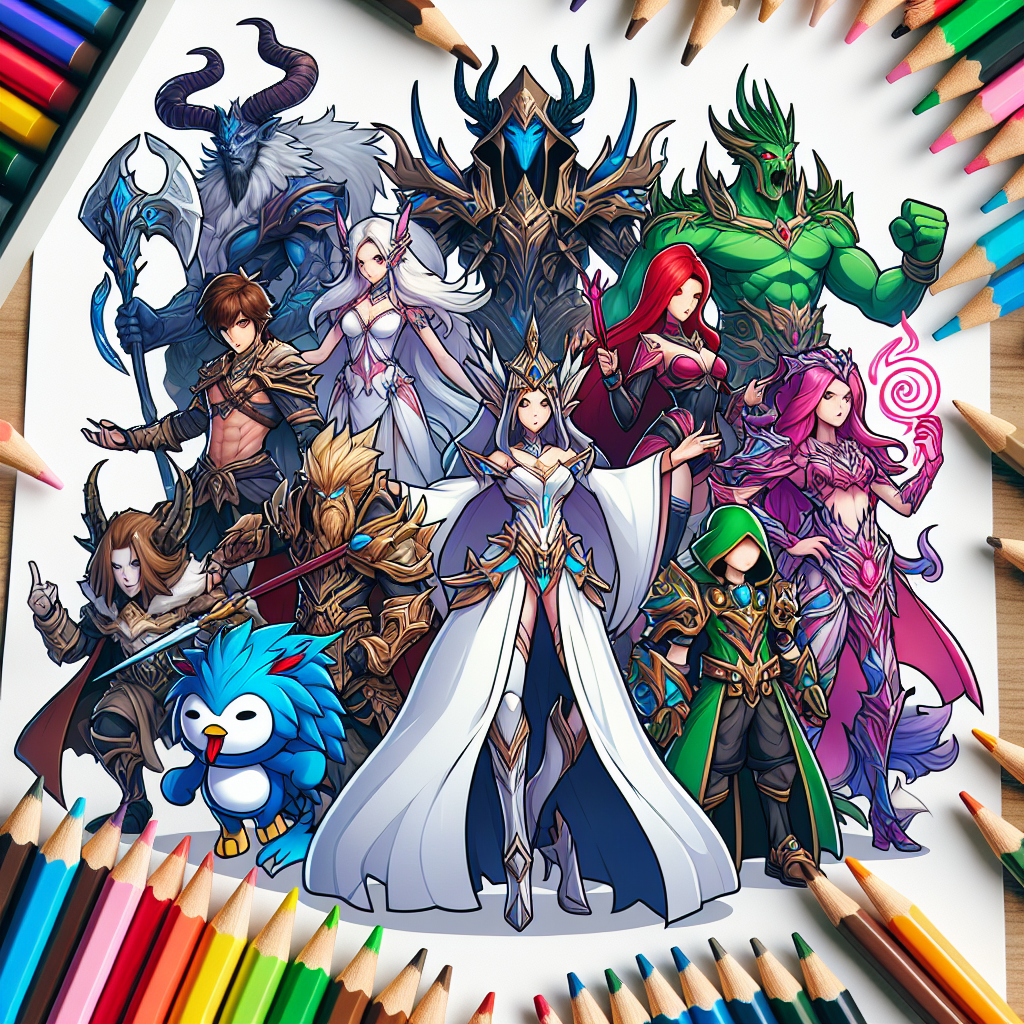 Tips Menarik untuk Mewarnai Hero Mobile Legend Terfavoritmu